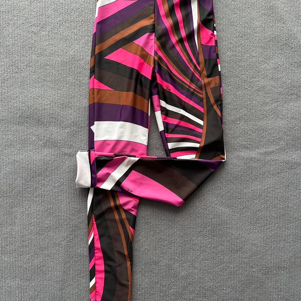 Authentic Emilio Pucci Printed Leggings - Picture 4 of 5